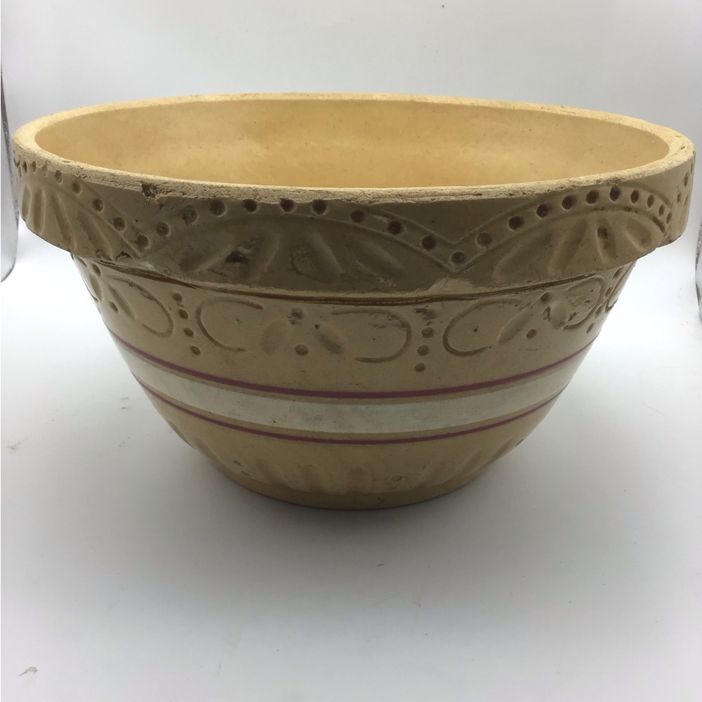 Vintage Roseville Yellow Stoneware bowl